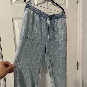 Cato Blue Crocodile-Patterned Jeans